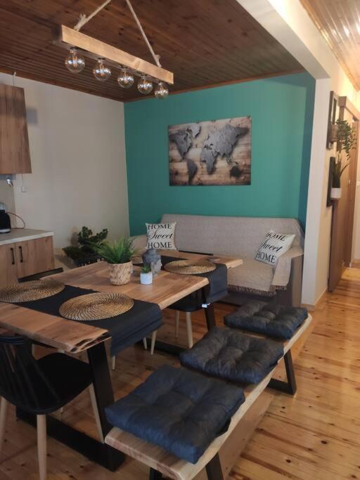 Politis' Wooden House Apartment Vasiliki  Bagian luar foto